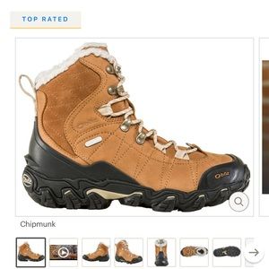 Insulated hiking boots
